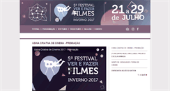 Desktop Screenshot of festivalverefazerfilmes.org.br