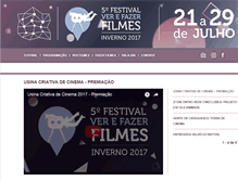 Tablet Screenshot of festivalverefazerfilmes.org.br